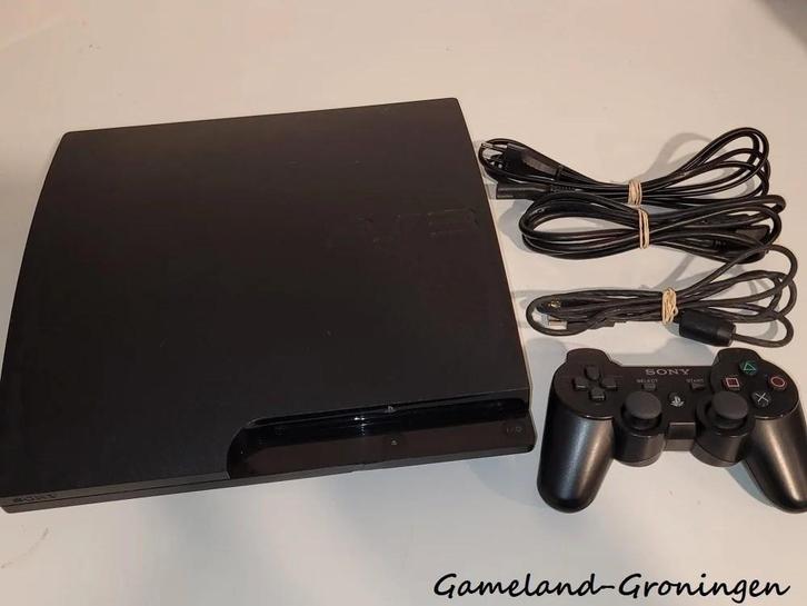 PlayStation 3 Slim 160GB met Controller & Bedrading, Spelcomputers en Games, Games | Sony PlayStation 3, Gebruikt, 1 speler, Vanaf 3 jaar