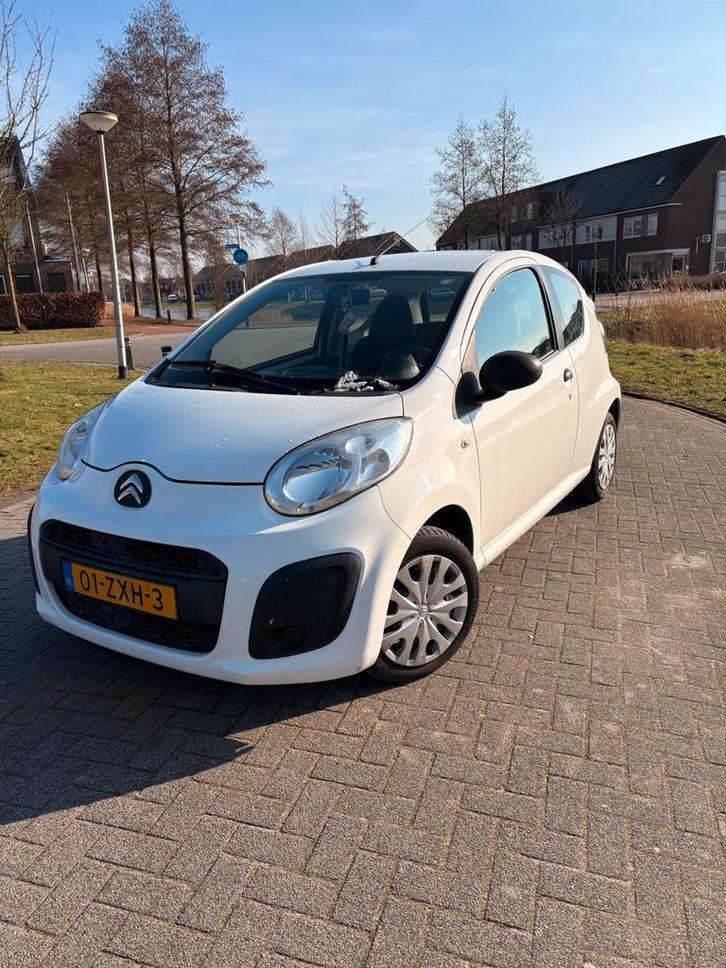 Citroën C1 1.0 3-DRS 2013 Wit, Auto's, Citroën, Particulier, C1, Benzine, A, Hatchback, Handgeschakeld, Origineel Nederlands, Wit
