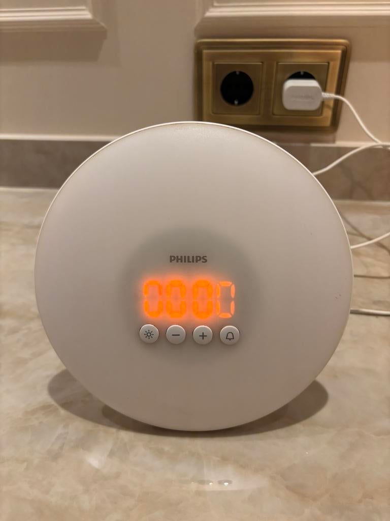 Philips wake up light HF3500, Ophalen of Verzenden, Zo goed als nieuw