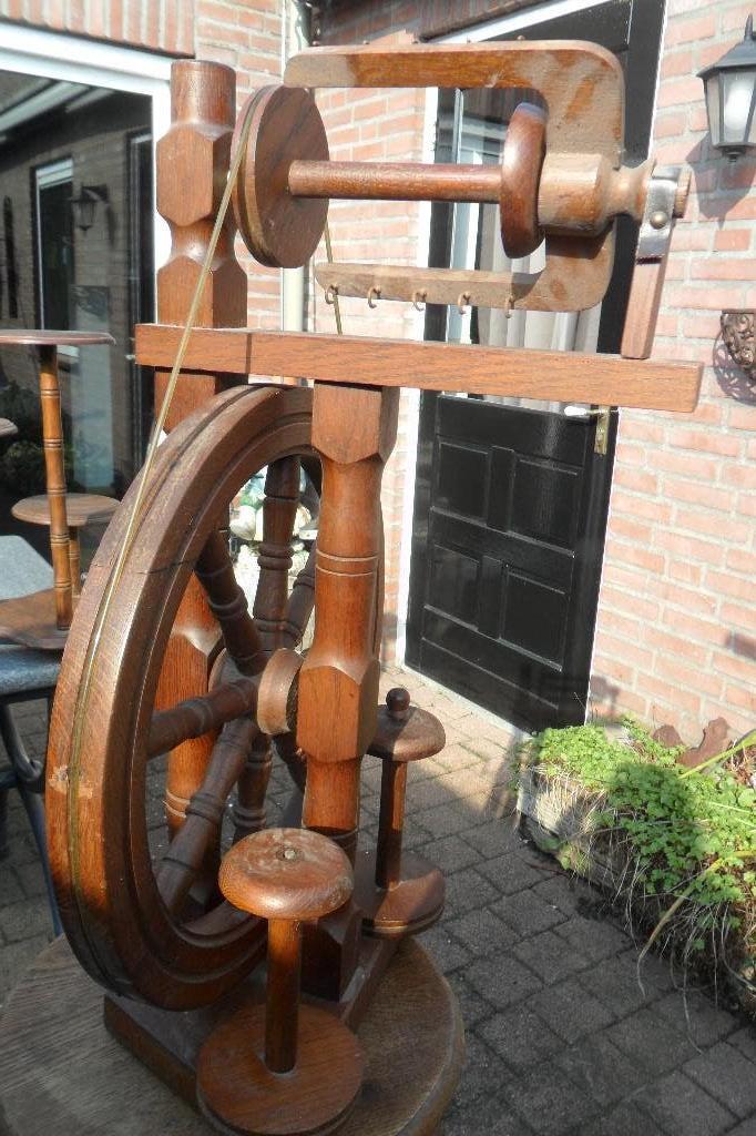 spinnewiel, Ophalen