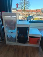 Ikea witte Trofast kast met 5 bakken, Gebruikt, Minder dan 50 cm, Ophalen, Minder dan 90 cm