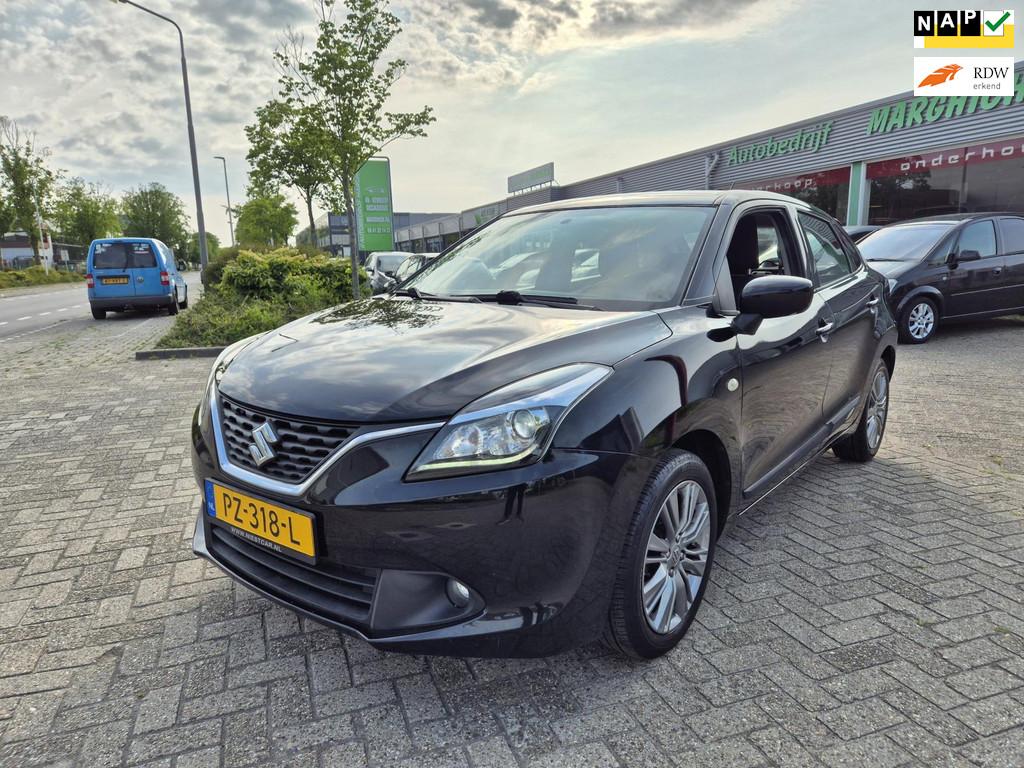 Suzuki Baleno 1.2 Exclusive|AIRCO|NAP|BT|, Gebruikt, 4 cilinders, 840 kg, Zwart