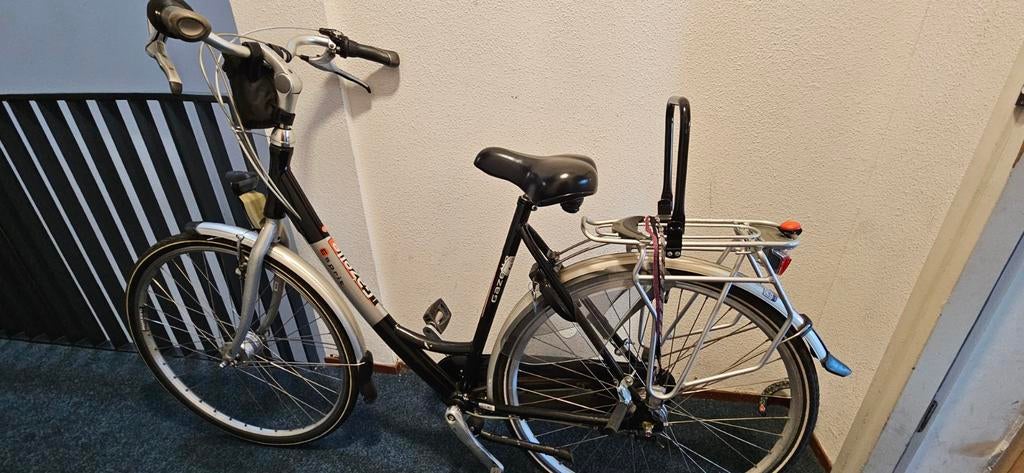 Gazelle damesfiets met versnellingen en lage instap, Fietsen en Brommers, Ophalen, Gebruikt, Versnellingen, 50 tot 53 cm
