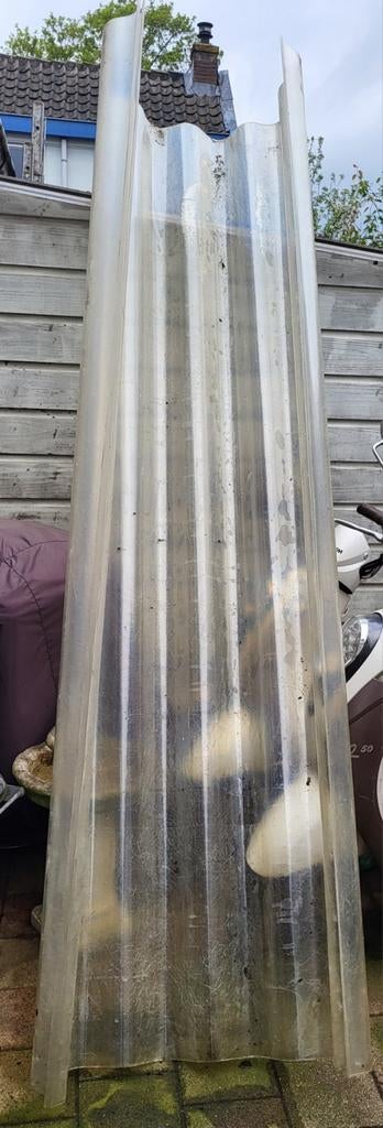 2 Transparante golfplaten, Ophalen, Kunststof, Zwart, Nieuw