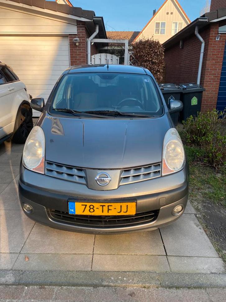Nissan Note 1.6 16V 2006 Grijs, Auto's, Nissan, Particulier, Note, Benzine, C, Hatchback, Handgeschakeld, Origineel Nederlands