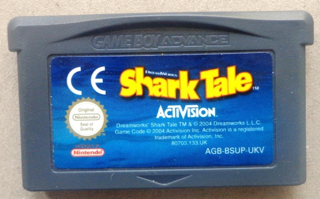 Shark Tale voor de Gameboy Advance, Avontuur en Actie, Gebruikt, 1 speler, Ophalen of Verzenden