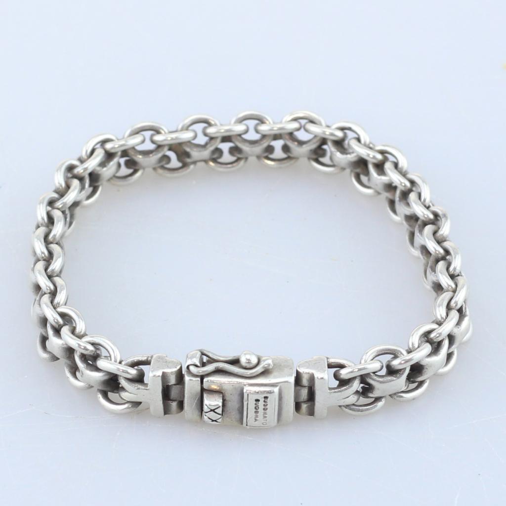 Buddha to Buddha Joost Junior Armband Zilver 19CM, Buddha to Buddha, Zo goed als nieuw, Support@buddhatobuddha.com, Buddha to Buddha
Herengracht 419
1017 BP Amsterdam
Netherlands