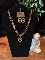 Goudkleurige sieraden set!, Verzenden, Nieuw, Goud, Overige materialen