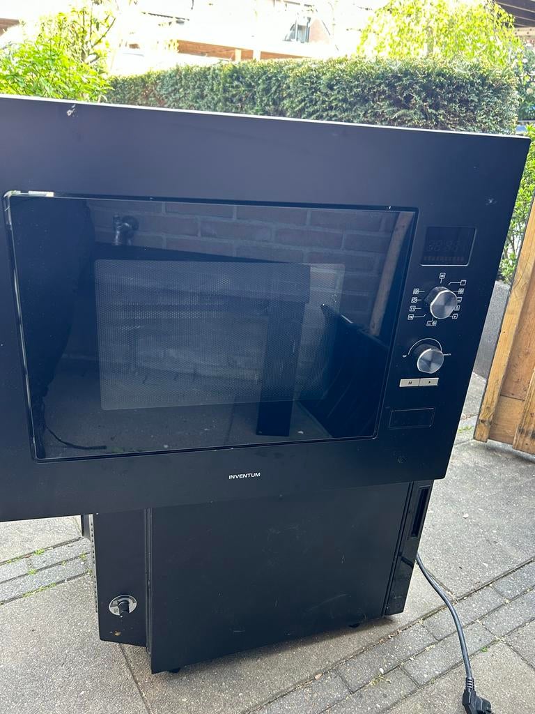Inventum combi oven, Ophalen, Combimagnetron, Gebruikt, Grill