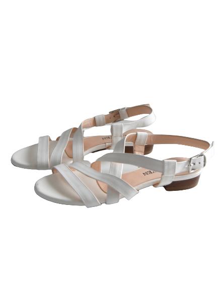 Nieuwe Paul Noyen sandaaltjes, schoentjes, Mt. 36, Verzenden, Wit, Nieuw, Sandalen of Muiltjes