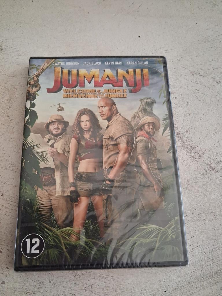 Dvd Jumanji, Alle leeftijden, Ophalen, Nieuw in verpakking