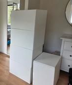 5x IKEA Platsa Witte Kastjes - Zo goed als nieuw, Ophalen, Overige materialen, Met deur(en), Modern, Scandinavisch