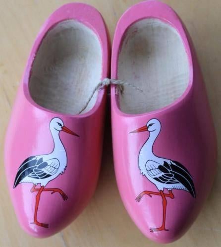NIEUW klompjes klompen roze maat 23 KRAAM CADEAU, Schoentjes, Meisje, Nieuw, Ophalen of Verzenden