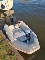 Rubberboot 2.30m met airdeck bodem, Ophalen, Benzine, Minder dan 70 pk, Overige merken