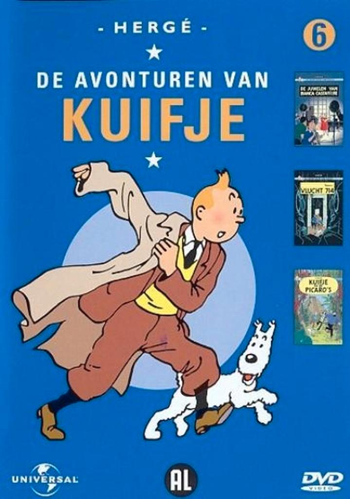 DVD De Avonturen Van Kuifje - Deel 6 NIEUW, Cd's en Dvd's, Dvd's | Kinderen en Jeugd, Nieuw in verpakking, Tv fictie, Avontuur