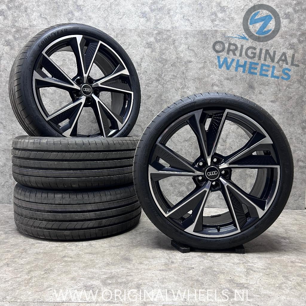 21 inch originele RS velgen + zomerbanden Audi A6, Auto-onderdelen, Banden en Velgen, Audi, Gebruikt, 255 mm, Banden en Velgen