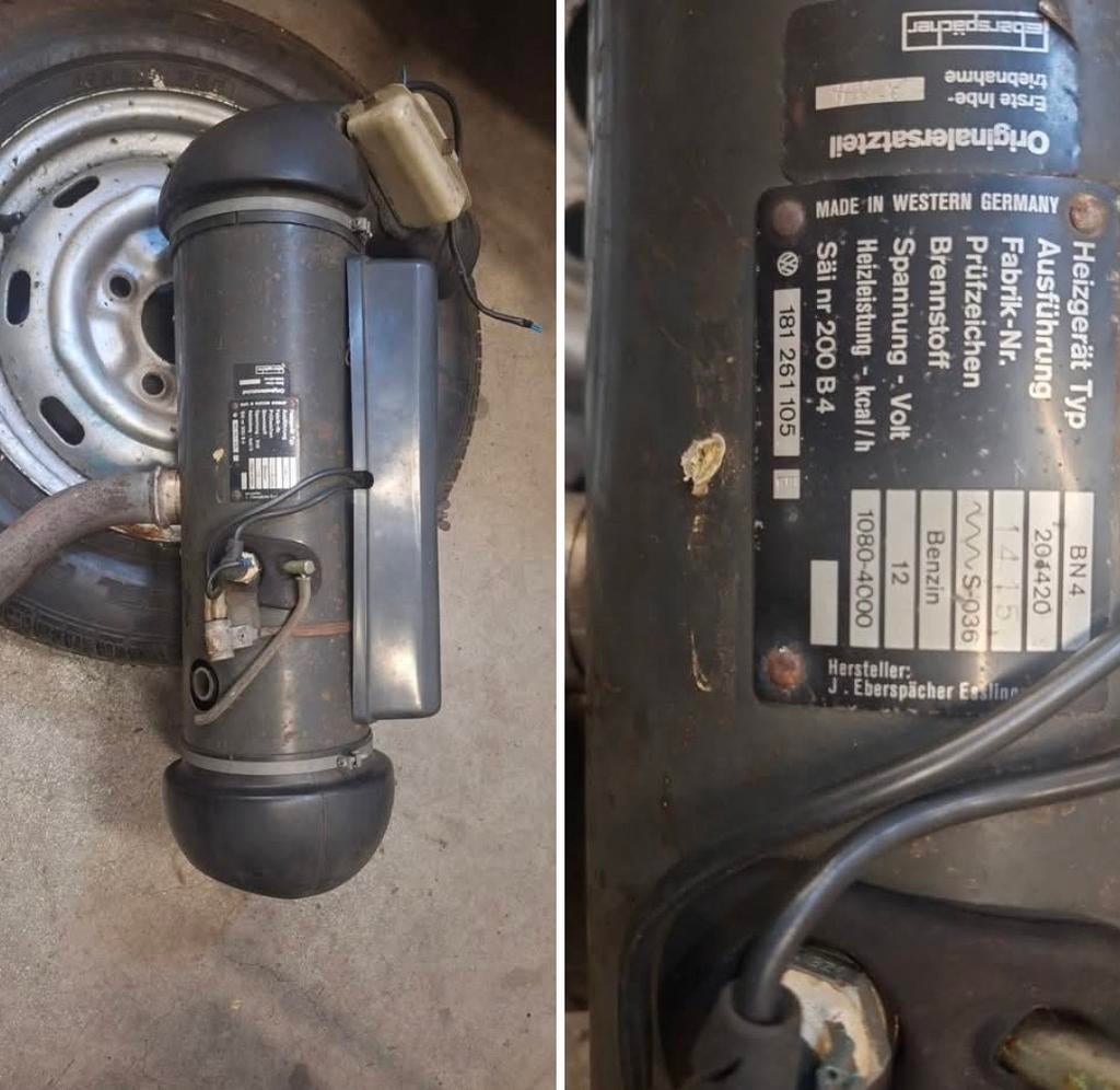 Eberspacher bn4 Standkachel volkswagen 181 kubel, Auto-onderdelen, Ophalen, Volkswagen