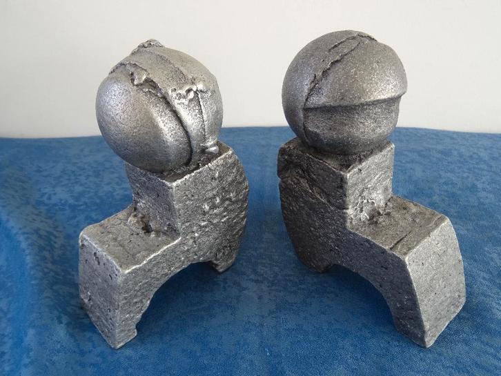 Willy Ceysens brutalist aluminium beeld beelden sculptuur, Antiek en Kunst, Kunst | Beelden en Houtsnijwerken, Ophalen of Verzenden