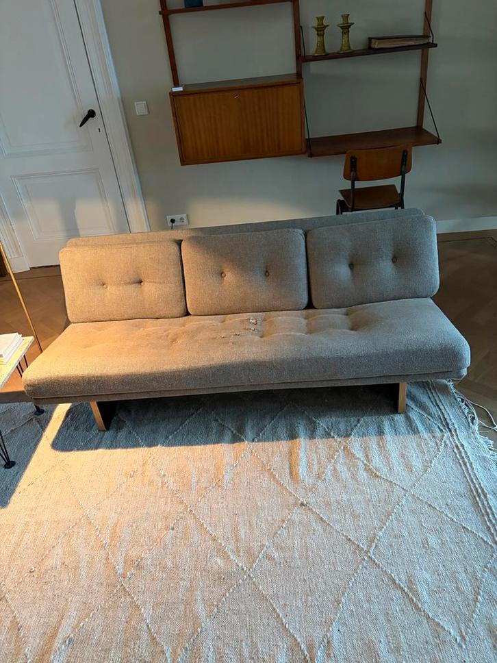 Artifort Driezitsbank - Bekleding beschadigd, Huis en Inrichting, Banken | Bankstellen, Gebruikt, Rechte bank, Driepersoons, 150 tot 200 cm