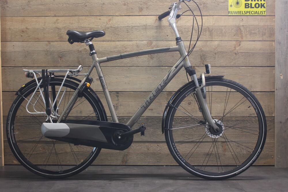 Trek Navigator L600 herenfiets 8v H61 bruin + 3 mnd garantie, Fietsen en Brommers, Niet ingevuld, Gebruikt, Niet ingevuld, Niet ingevuld