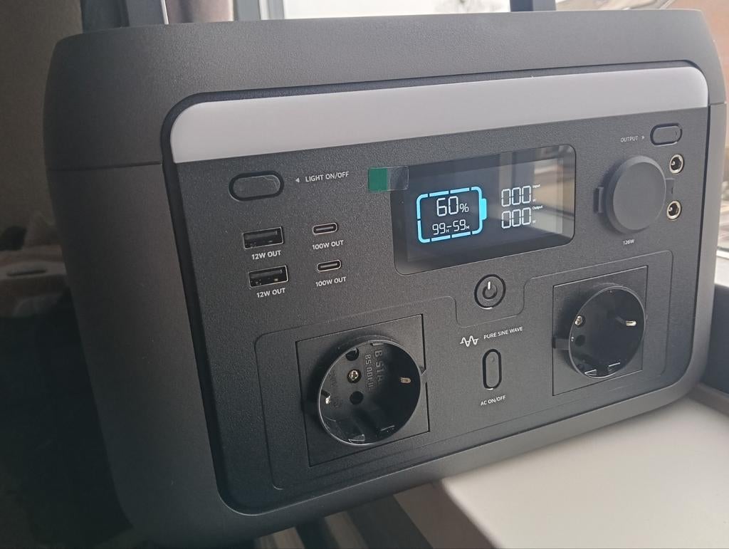 Xtorm Powerstation 600W - Zo goed als nieuw, Caravans en Kamperen, Ophalen of Verzenden, Zo goed als nieuw