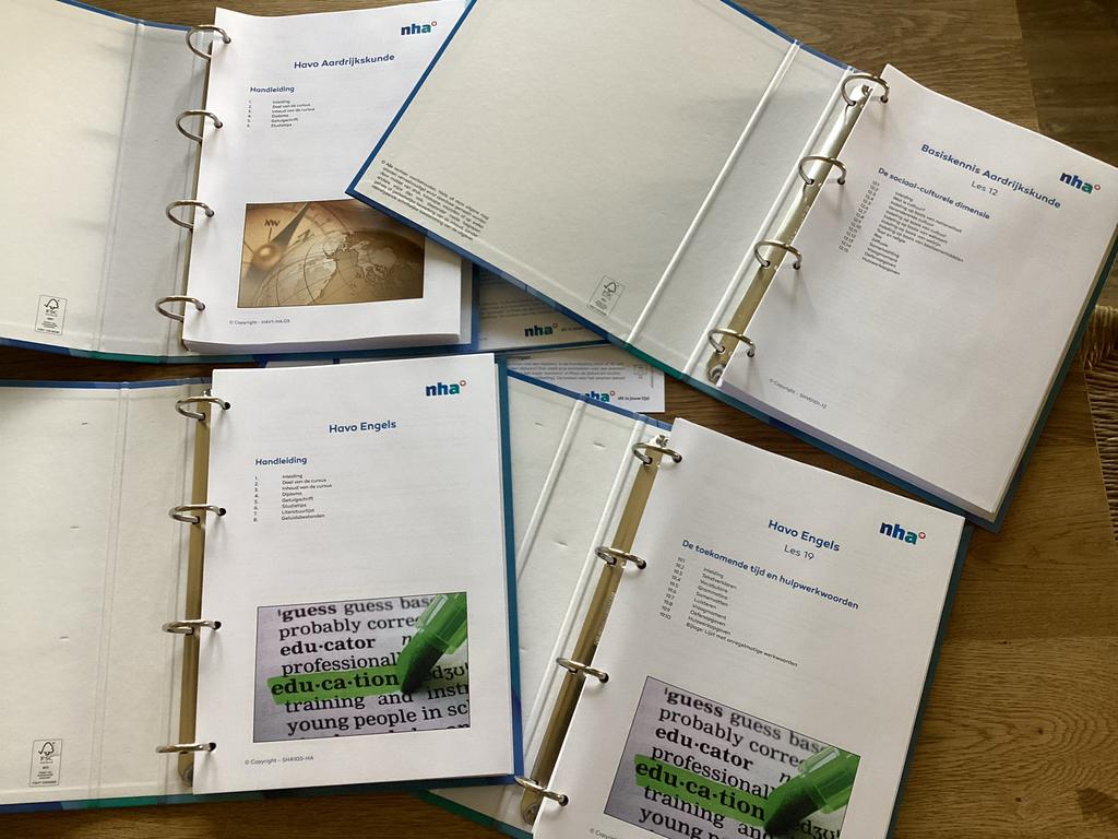 HAVO Engels en Aardrijkskunde NHA Cursusmateriaal, Ophalen of Verzenden, Nieuw, HAVO, Engels