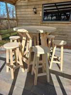 Statafel en 6 barkrukken, Huis en Inrichting, Barren, Ophalen, Nieuw