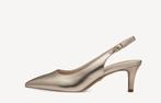 Gouden slingback pumps met puntige neus, Kleding | Dames, Schoenen, Pumps, Overige kleuren, Ophalen of Verzenden, Onbekend