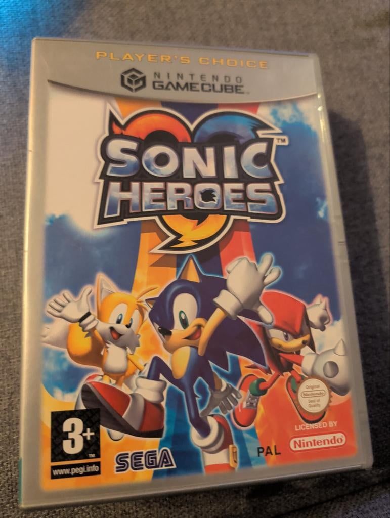 Sonic Heroes - Nintendo GameCube (Player's Choice), Spelcomputers en Games, Games | Nintendo GameCube, Ophalen of Verzenden