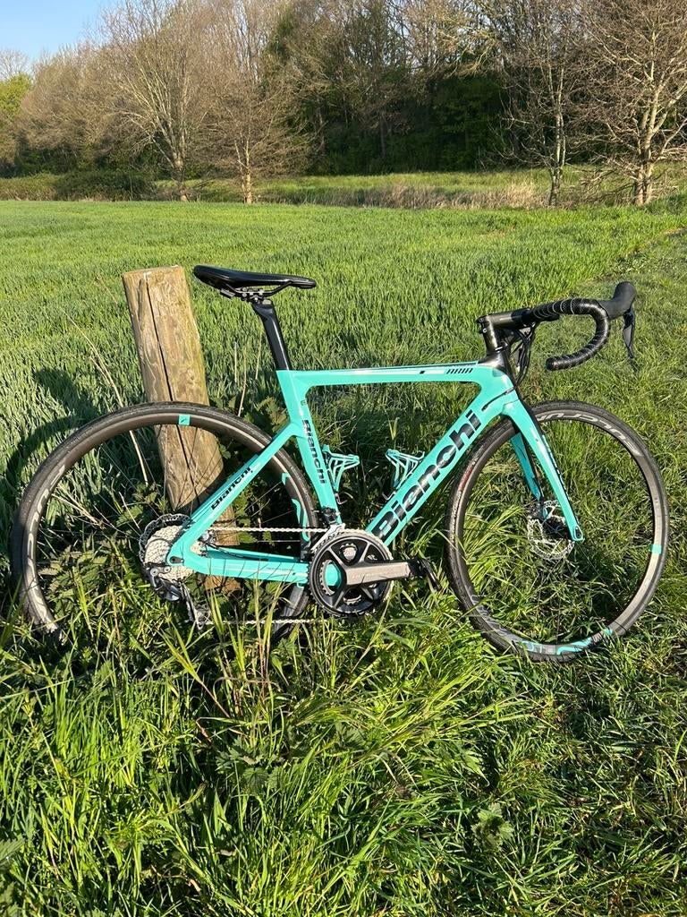 Bianchi Aria disc Ultegra racefiets, Fietsen en Brommers, 28 inch, Gebruikt, Carbon, Heren
