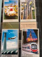 Trein, vliegtuig, schip, Thailand 2012, Ophalen of Verzenden, Postfris, Treinen