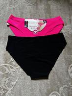 Twee invisible slipjes, nieuw, M, roze, zwart, Kleding | Dames, Ophalen of Verzenden, Zwart, Slip