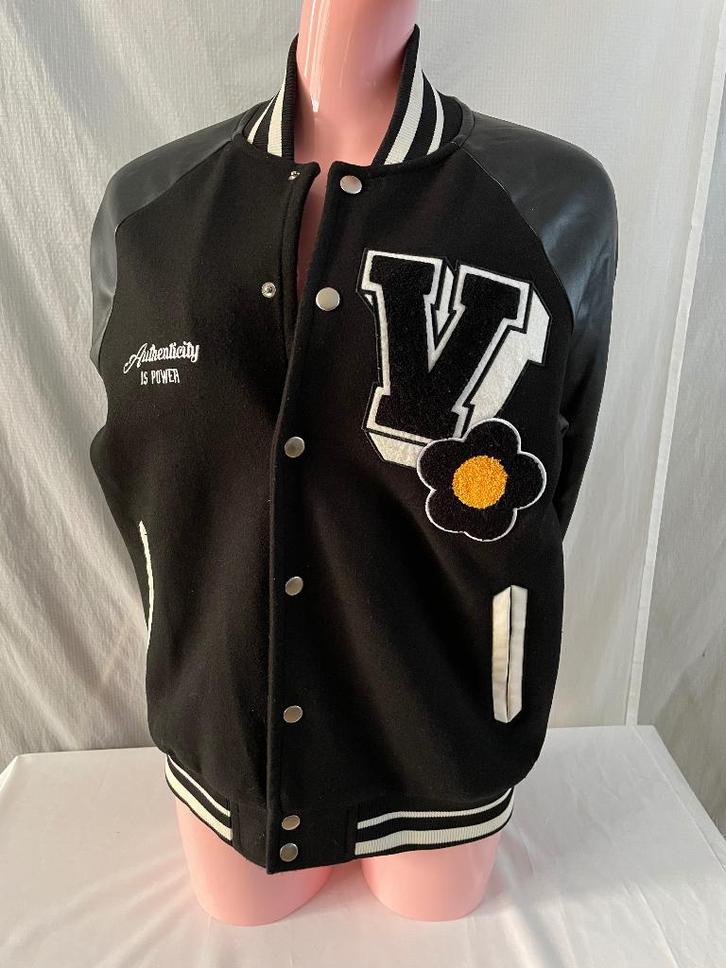 Bershka Baseball / Bomber Jack – Maat S, Kleding | Dames, Jassen | Zomer, Zo goed als nieuw, Maat 36 (S), Zwart, Ophalen of Verzenden