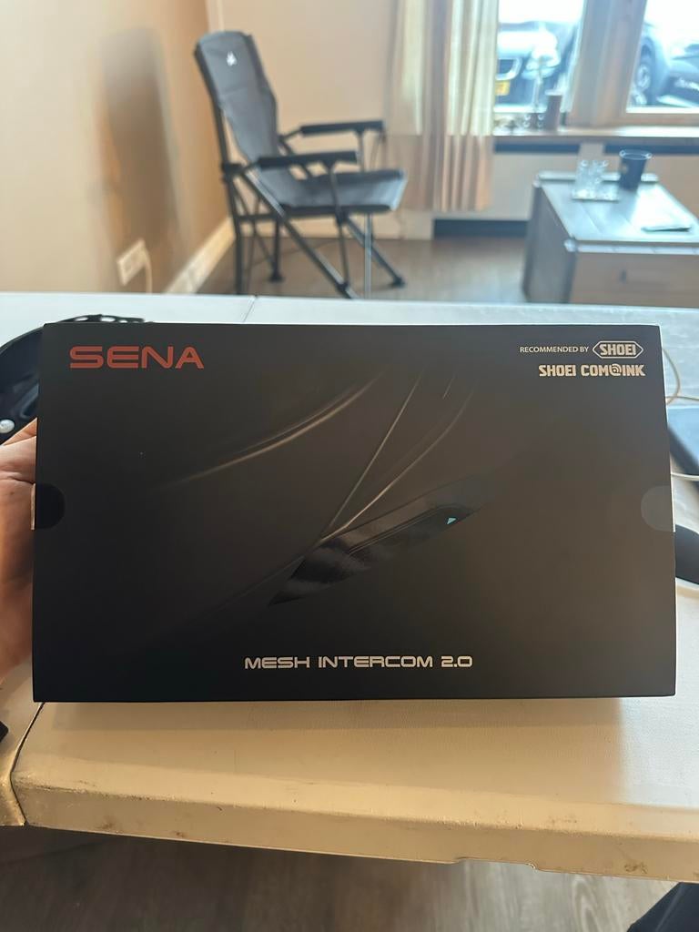 Sena SRL 3 voor Shoei Neotec 3, Ophalen of Verzenden, Tweedehands, Systeemhelm, Shoei