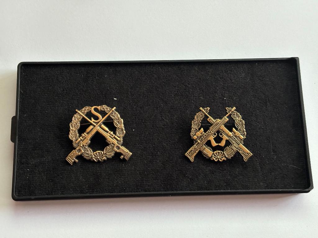 Scherp schutter & Sniper speld, Verzenden, Landmacht, Nederland, Kleding of Schoenen