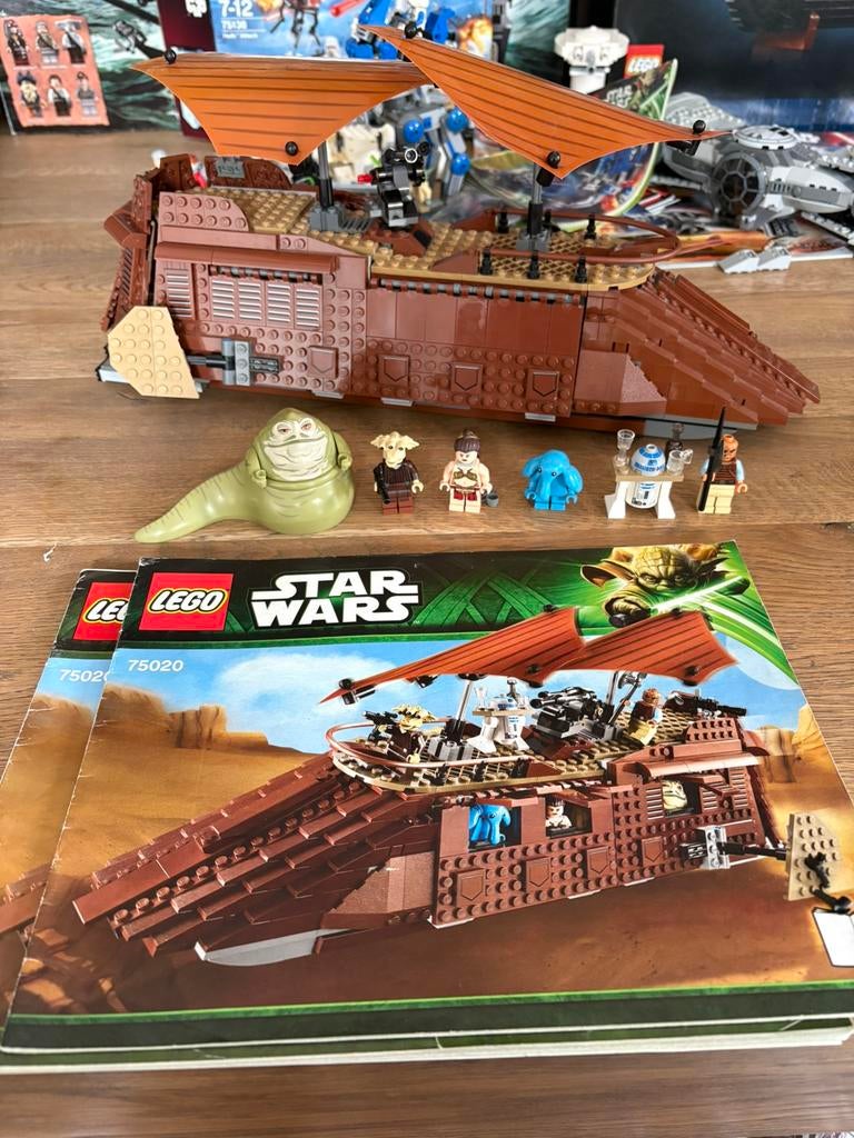 Lego 75020 Jabba's Sail Barge, Kinderen en Baby's, Speelgoed | Duplo en Lego, Ophalen of Verzenden, Zo goed als nieuw