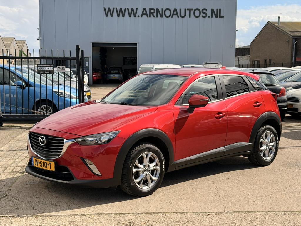 Mazda CX-3 1.5 SkyActiv-D 105 SkyLease+ EURO 6, 6-BAK, AIRCO, Auto's, Voorwielaandrijving, Multifunctioneel stuurwiel, Stof, Euro 6