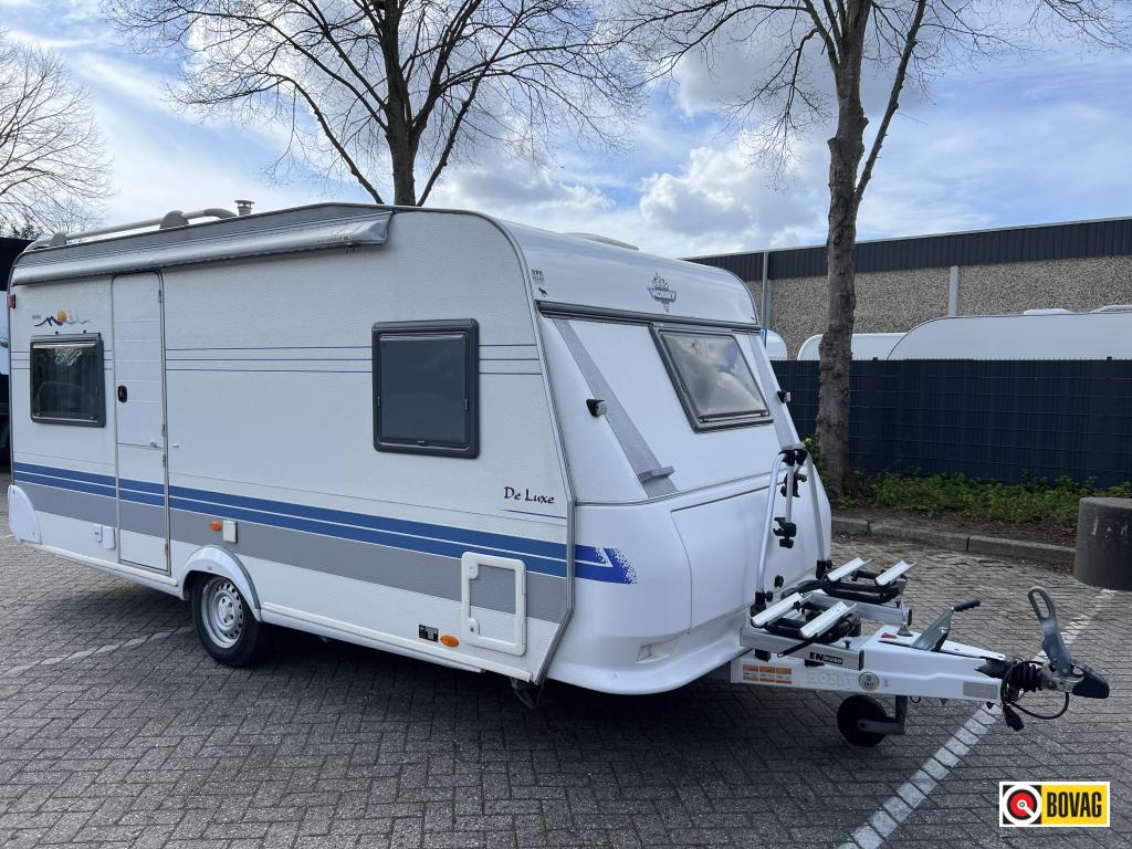 Hobby De Luxe 460 UF, Schokbreker, Rondzit, Hobby, Tot en met 2