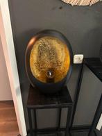 2 Zwarte Zuilen met Decoratie, Ophalen, Zo goed als nieuw