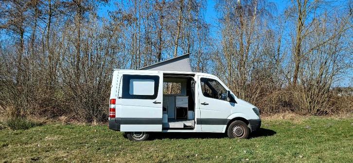 Mercedes Sprinter Buscamper L1H1, Caravans en Kamperen, Campers, Particulier, tot en met 4, Buscamper of Camperbus, Mercedes-Benz
