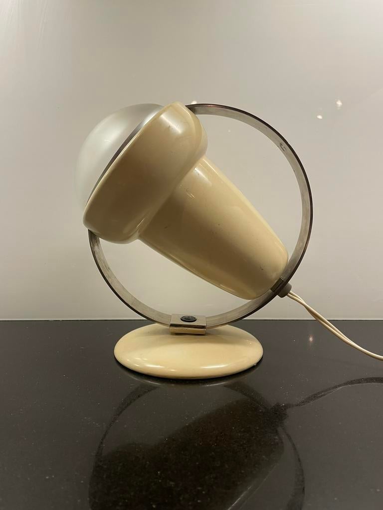 1950’s Charlotte Perriand PHILIPS Lamp, Gebruikt, 1950's / Design, Ophalen of Verzenden, Metaal
