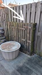 Houten Zandbak, Ophalen, Gebruikt