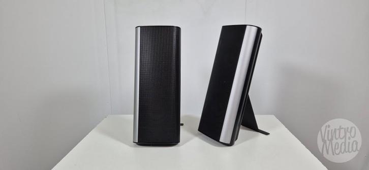 Denon SC-S302 Luidsprekers | Speakers | Compact | Garantie, Audio, Tv en Foto, Luidsprekers, Refurbished, Front, Rear of Stereo speakers