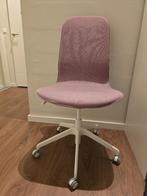 IKEA LANGFJÄLL vergaderstoel – bureaustoel – roze zitting, Ophalen, Zo goed als nieuw, Roze, Bureaustoel