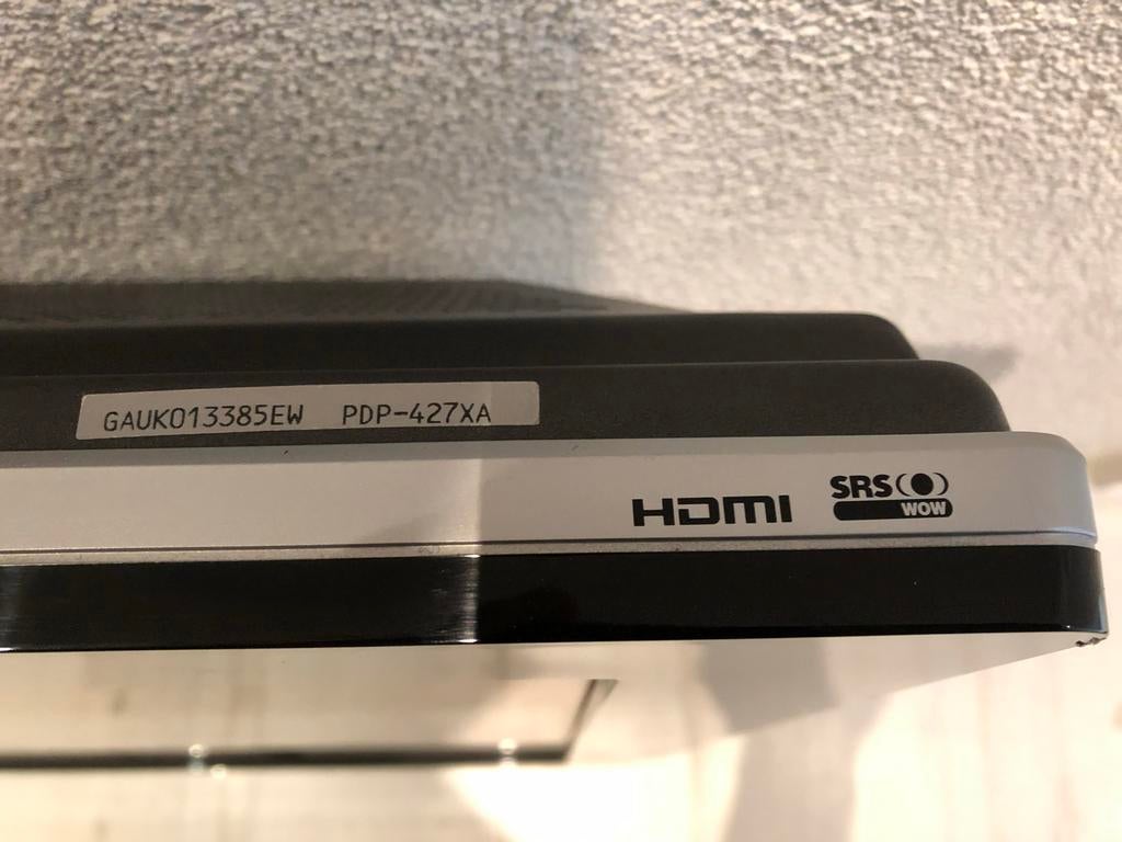 Pioneer Plasma TV - Model PDP-427XA, Gebruikt, 50 Hz, HD Ready (720p), Ophalen of Verzenden