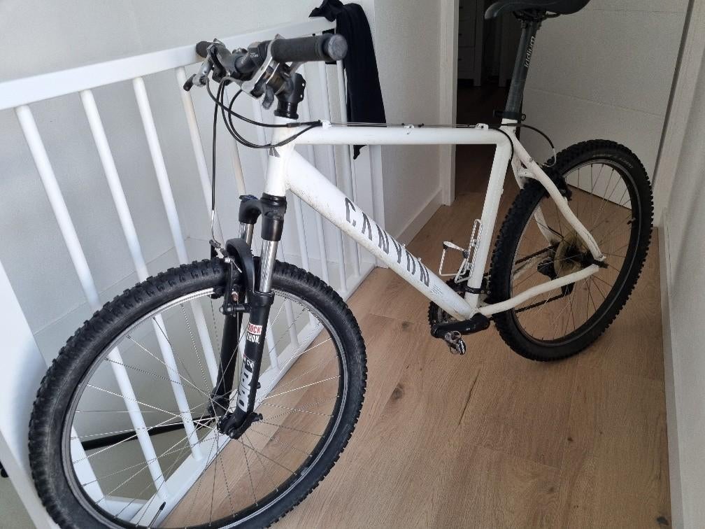 Witte Canyon Hardtail Mountainbike, Gebruikt, Hardtail, Heren, 53 tot 57 cm