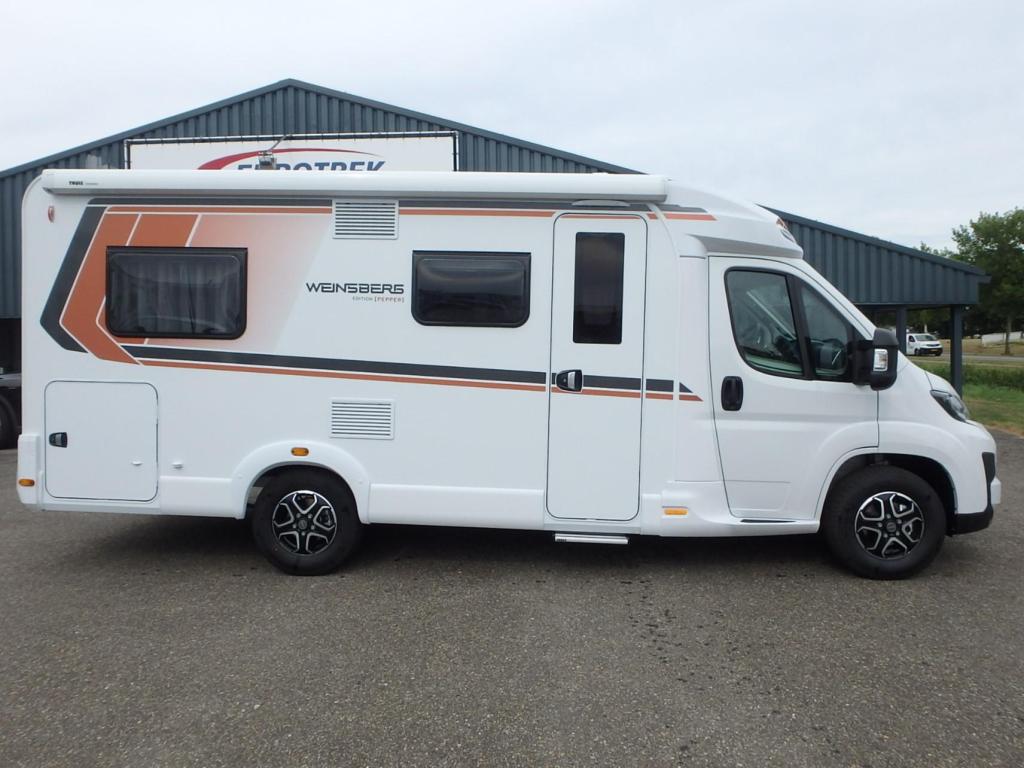 Weinsberg Pepper 600 MF, Caravans en Kamperen, Weinsberg, Fiat, Tot en met 2, Bedrijf
