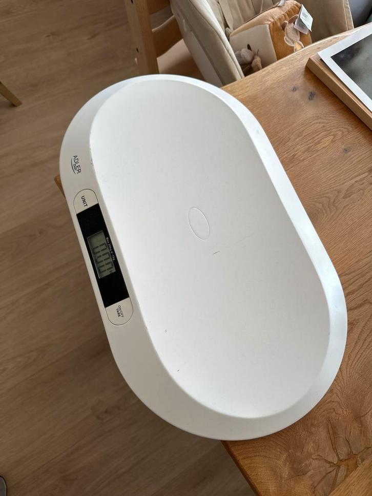 Adler babyweegschaal, Witgoed en Apparatuur, Weegschalen, Gebruikt, Digitaal, Overige typen, 1 tot 500 gram, Minder dan 10 kg