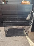 Hondenbench groot met kast, Dieren en Toebehoren, Hondenbenches, Ophalen, Zo goed als nieuw