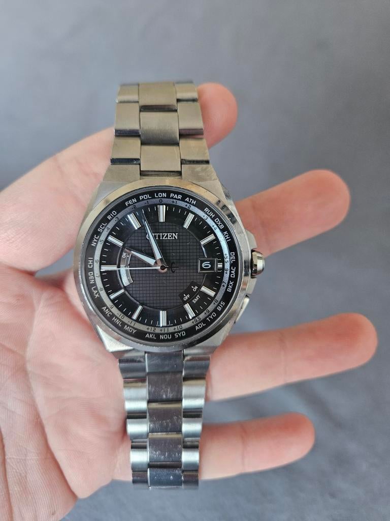 Citizen Promaster Sky Eco-Drive Radio Herenhorloge CBO130-51, Ophalen of Verzenden, Zo goed als nieuw, Citizen